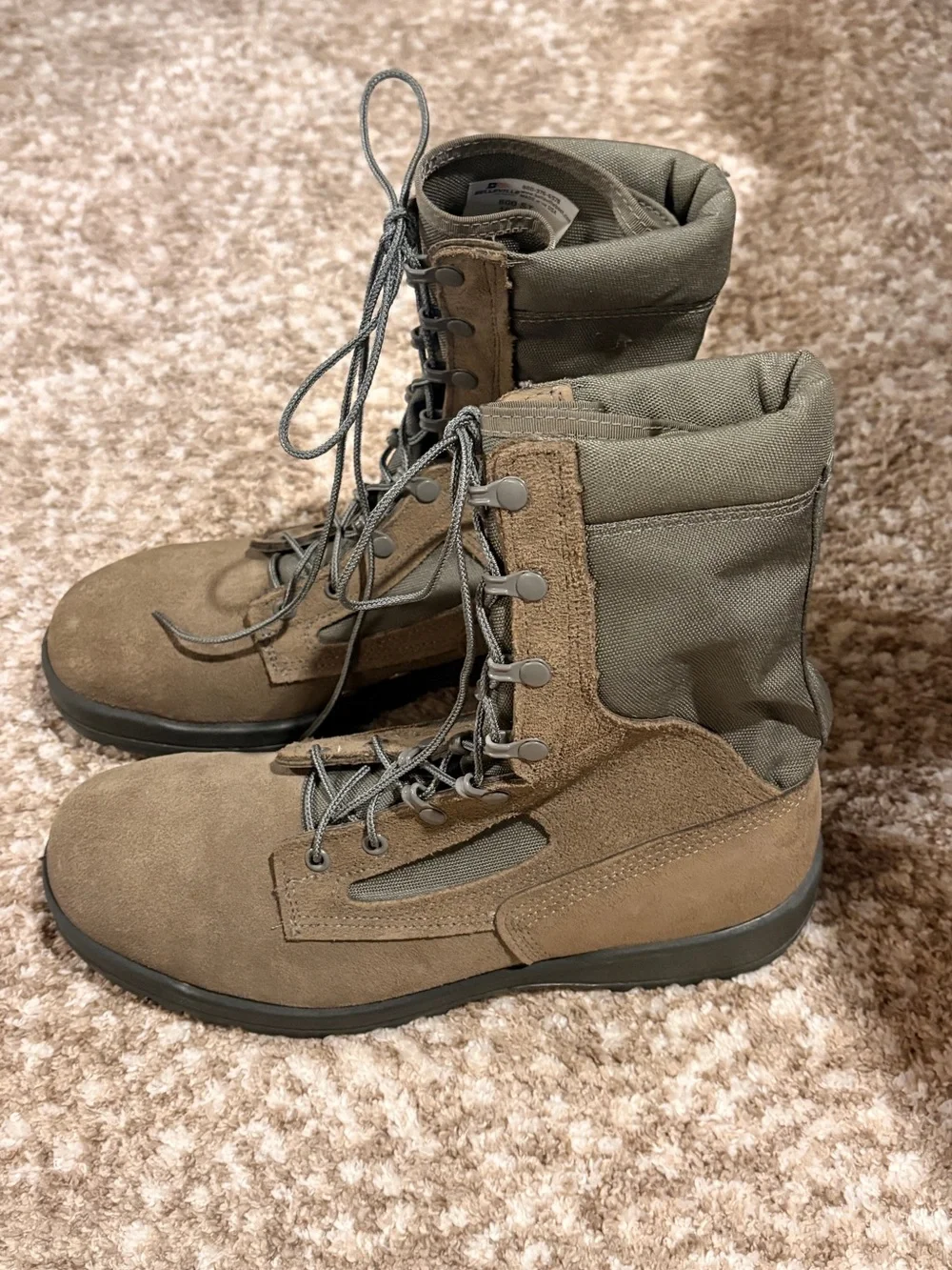 Men's Tactical Lace-Up Boots - Brown